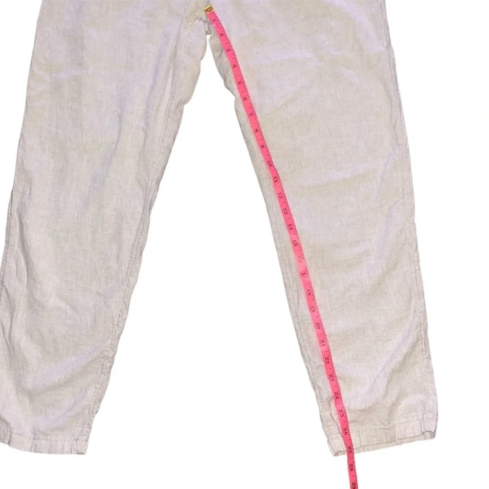 H&M Linen Blend Pants Size Medium - Picture 4 of 15